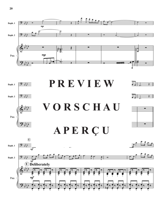 Product gallery: Page 21 of 21 Indian Point Rhapsody , , (2x Baritone/Posaune + Klavier)