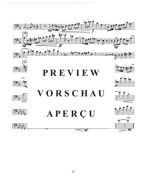 Product gallery: Page 11 of 11 Contrasts , , (euphonium + piano)
