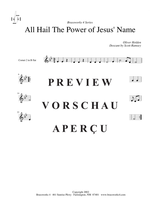 Produktgalerie: Seite 7 von 9 All Hail the Power, , (2xTrompete in B, Horn in F, Posaune)