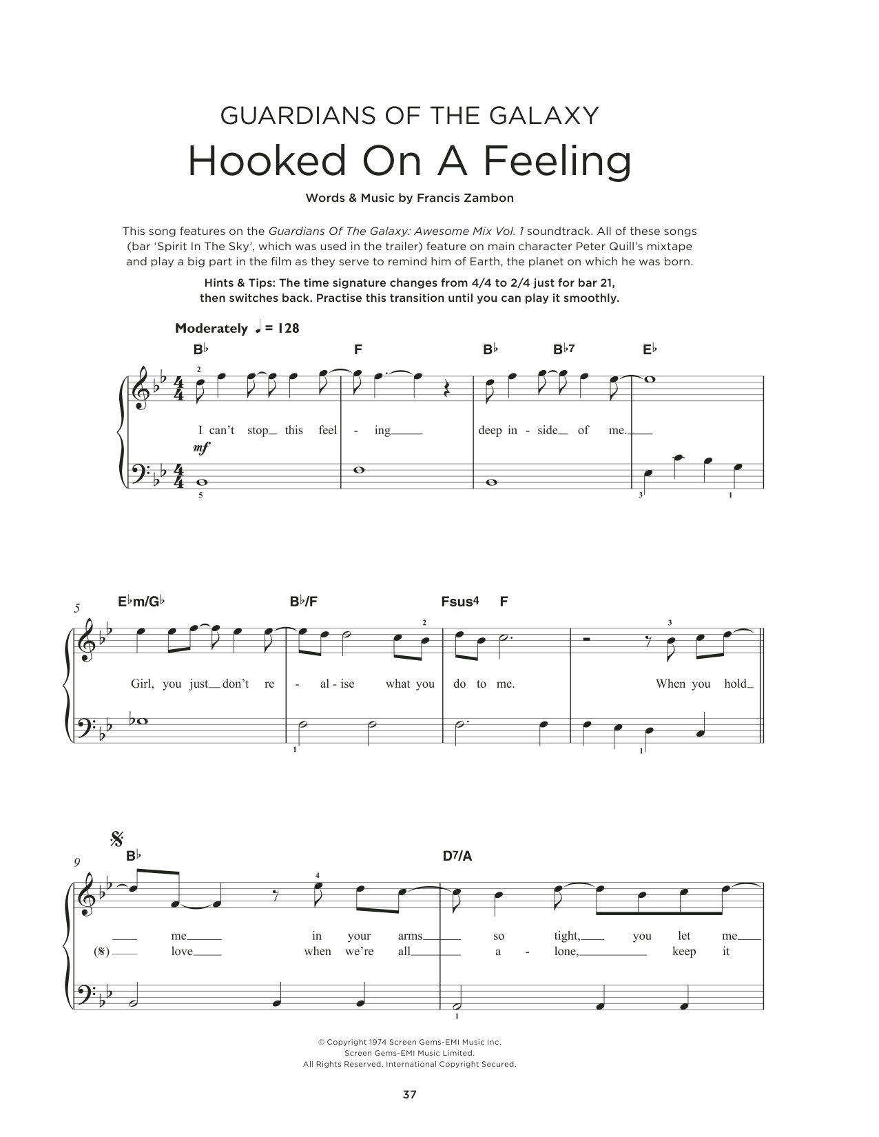 Product picture to: Hooked On A Feeling