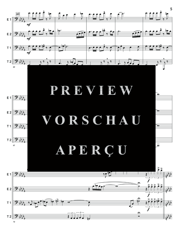 Product gallery: Page 9 of 11 Antepenultimate Tango, , (Tuba Quartett EETT)