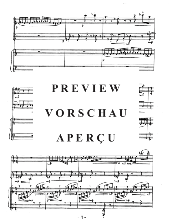 Produktgalerie: Seite 5 von 21 Fantasy Variations , , (Flöte, Tuba + Klavier)