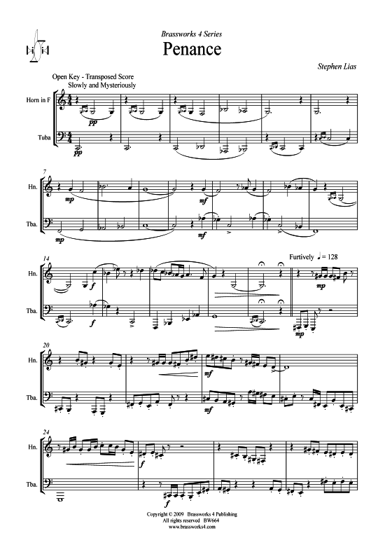 Produktbild zu: Penance Stephen Lias