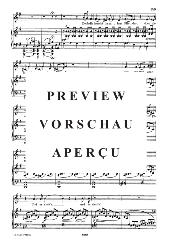 Product gallery: Page 3 of 4 Widerschein D.639, , Low Voice and Piano