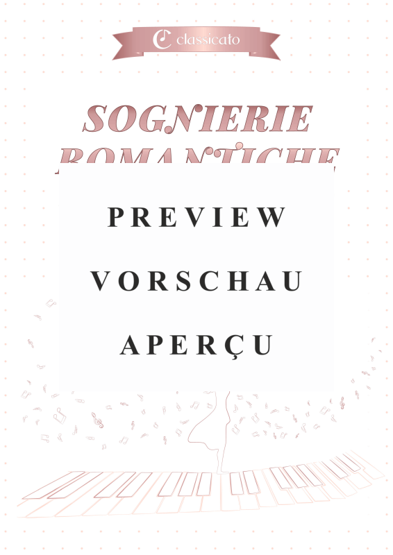 Produktgalerie: Seite 2 von 11 Sognierie romantiche - Pezzi per pianoforte teneri e facili da suonare d´amore e desiderio, , Klavier Solo
