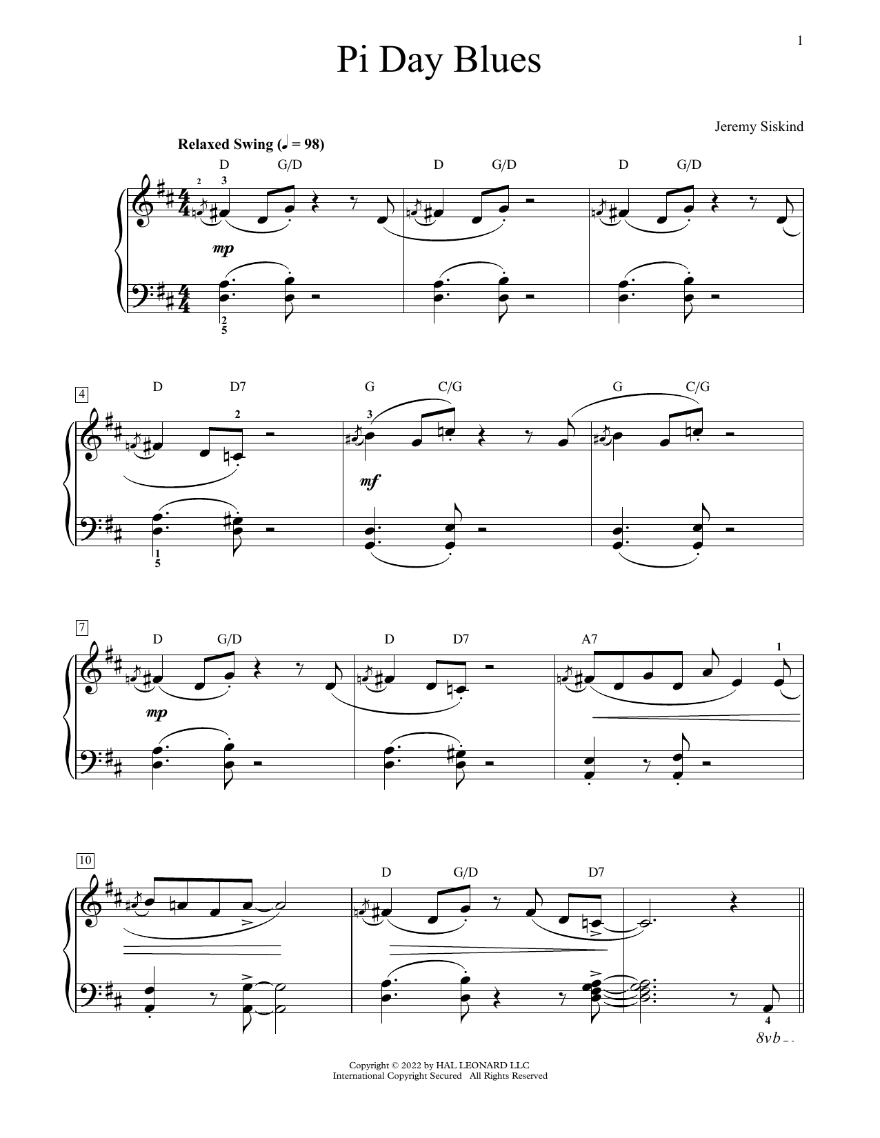 Produktbild zu: Pi Day Blues