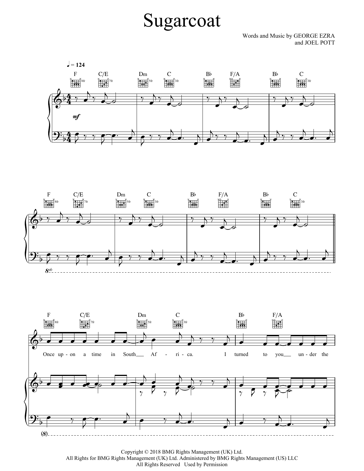 Produktbild zu:  Sugarcoat - George Ezra