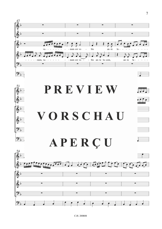 gallery: Nisi Dominus , , (Gemischtes Ensemble SAB, 2x Violine und BC)