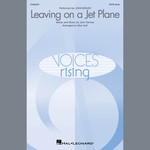 cover: Leaving On A Jet Plane (arr. Mac Huff), John Denver