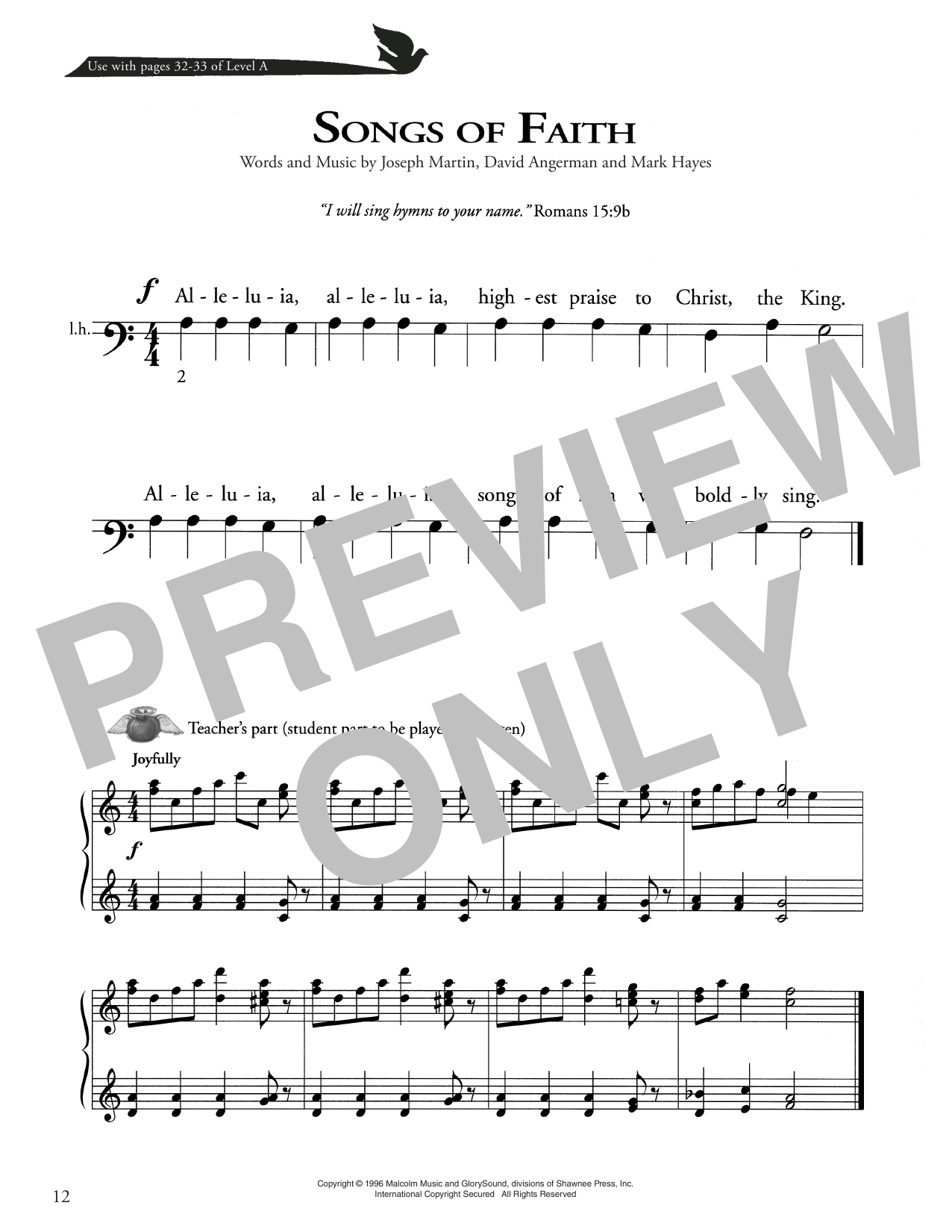 Product picture to: Songs Of Faith