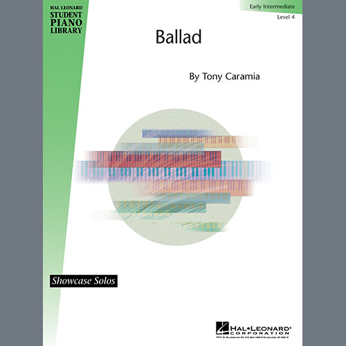 cover: Ballad, Tony Caramia