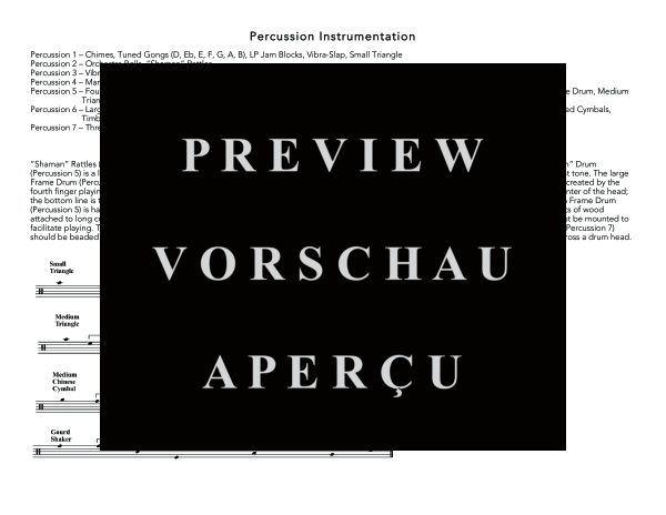 Produktgalerie: Seite 5 von 11 Shaman, , (Trio Klarinette, Percussion und Klavier)