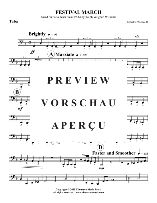 Produktgalerie: Seite 14 von 15 Festival March , , (Blechbläserquintett)