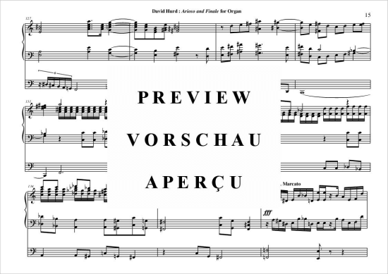Product gallery: Page 16 of 17 Arioso and Finale , , (Orgel Solo)