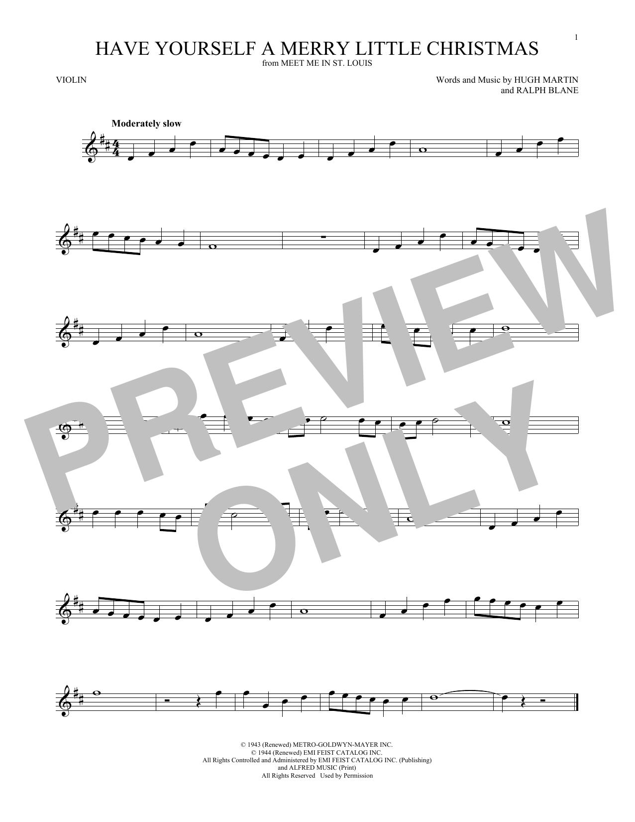 Product gallery: Page 1 of 1 Have Yourself A Merry Little Christmas, Hugh Martin