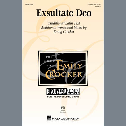 cover: Exsultate Deo, Emily Crocker, Chor