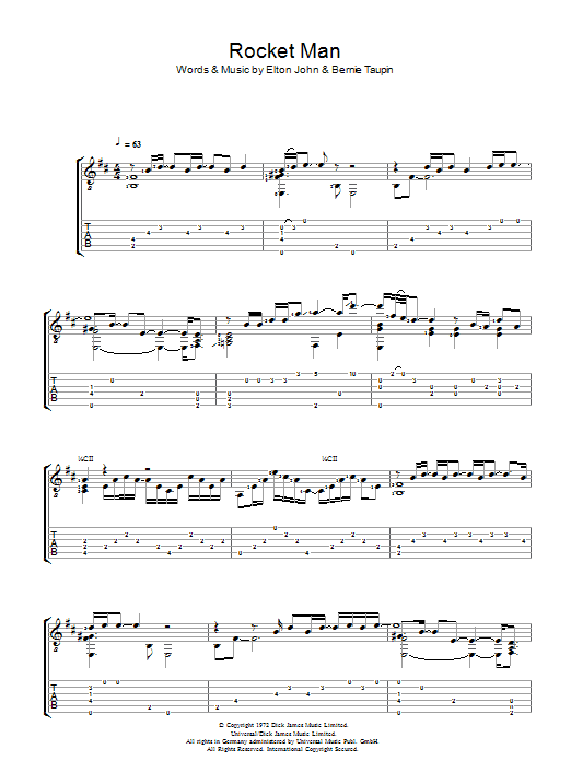 Product gallery: Page 1 of 1 Rocket Man (I Think It's Gonna Be A Long Long Time), Elton John