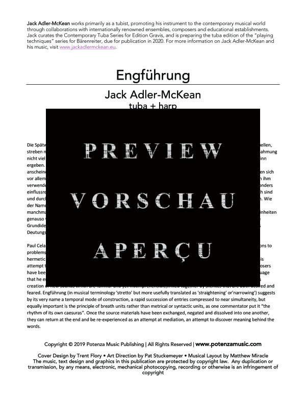 Produktgalerie: Seite 3 von 11 Engfuhrung, , (Harfe und Tuba)