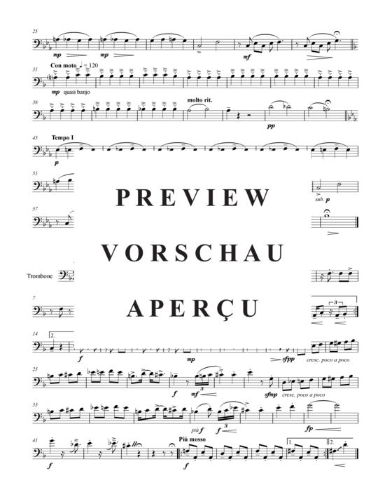 Produktgalerie: Seite 18 von 18 3 Preludes , , (Blechbläserquintett)