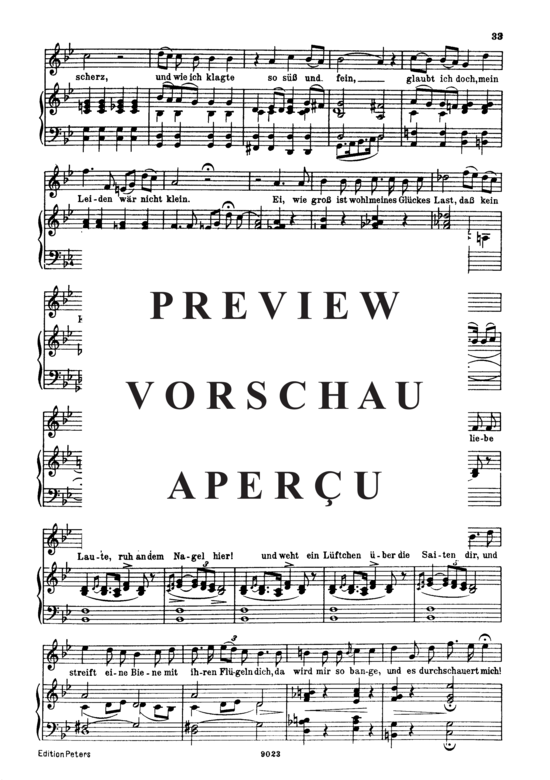 gallery: Pause D.795-12 (Die Schöne Müllerin) , ,  (Gesang hoch + Klavier)