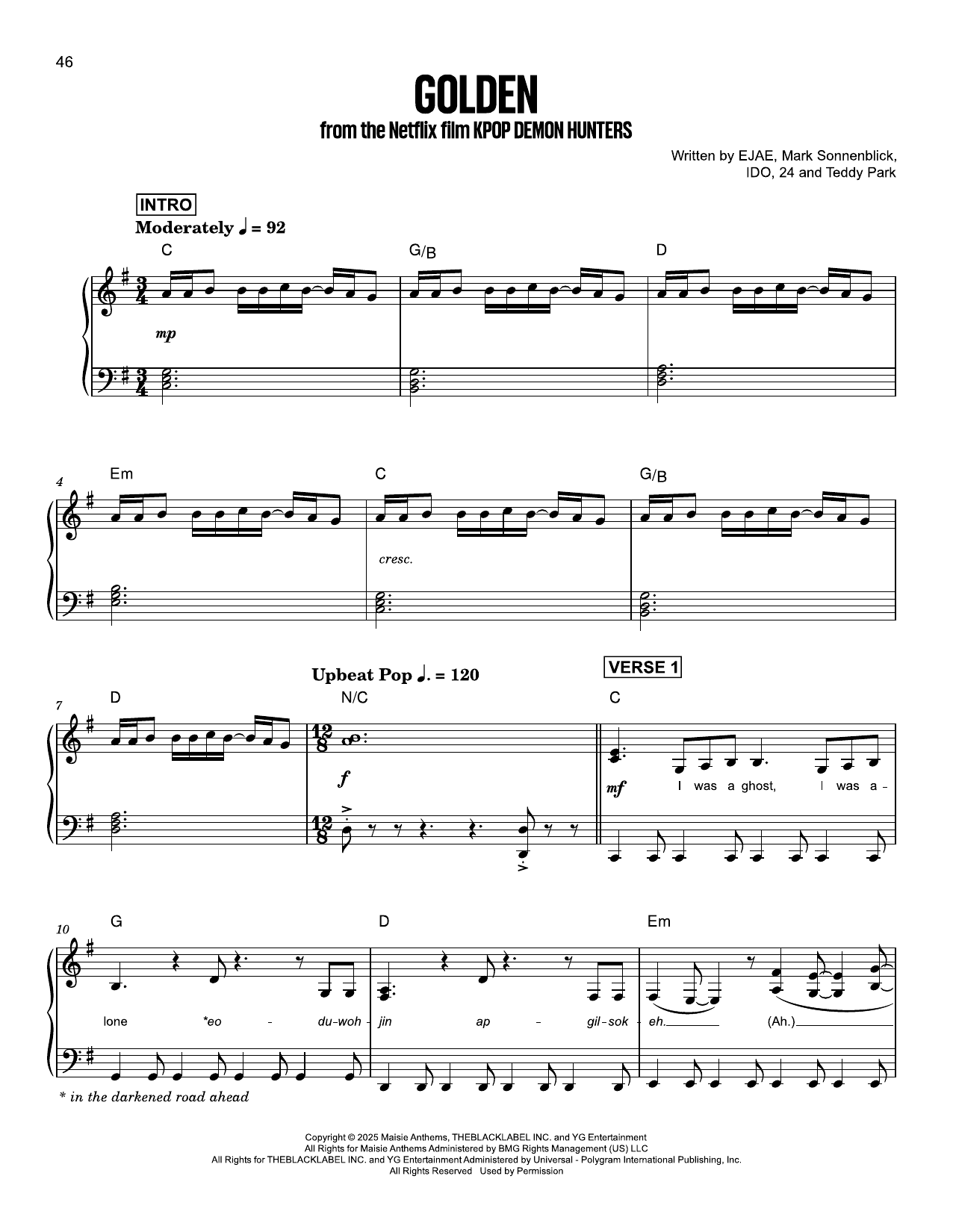 Produktgalerie: Seite 1 von 1 Golden (from KPop Demon Hunters), Huntr/x (Ejae, Audrey Nuna and Rei Ami)