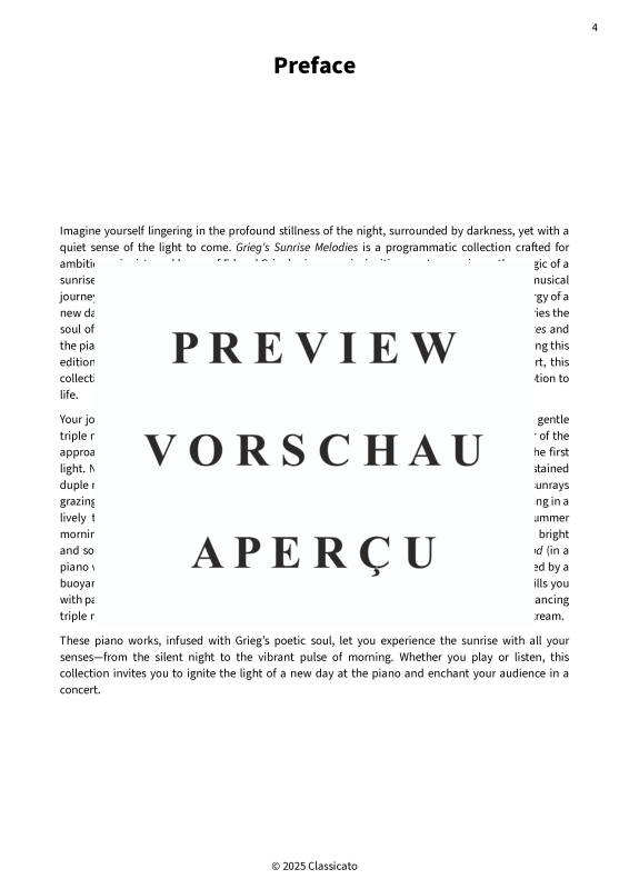 Product gallery: Page 6 of 11 Grieg´s Sunrise Melodies, , Piano Solo