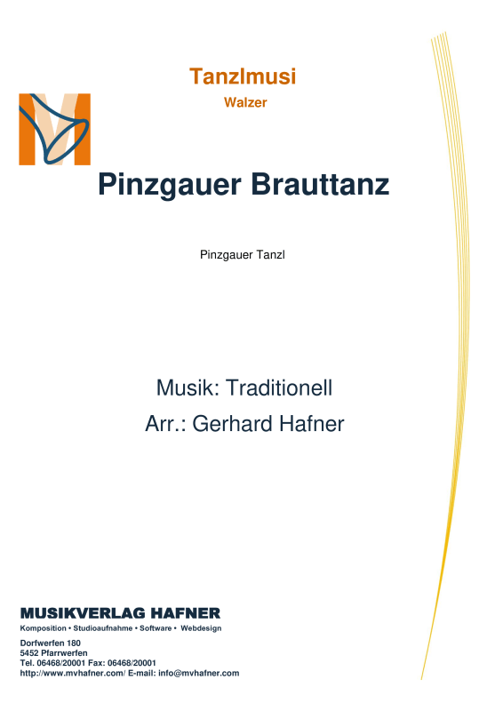 Product picture to: Pinzgauer Brauttanz