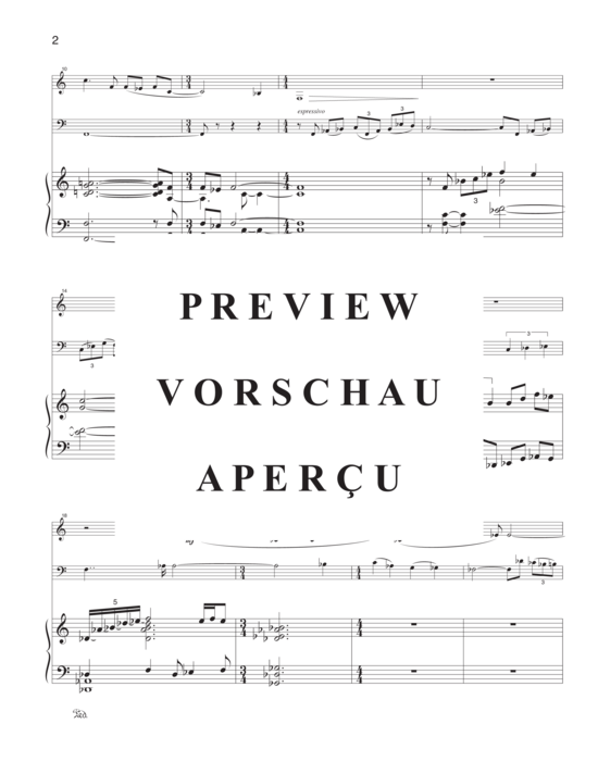 Product gallery: Page 7 of 21 Remembrances , , (clarinet, cello and piano)