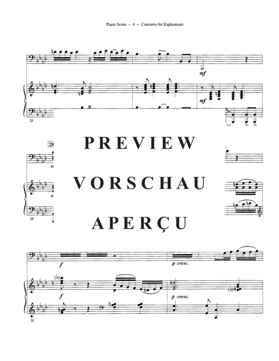 Product gallery: Page 6 of 21 Concerto , , (euphonium + piano)