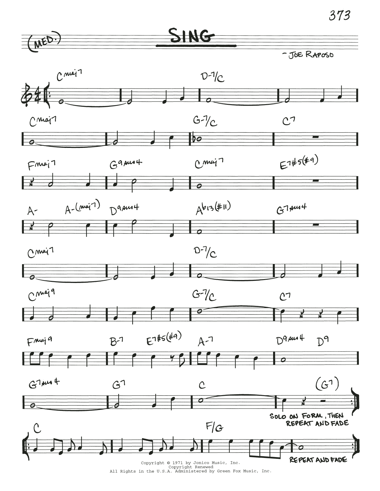Produktbild zu: Sing