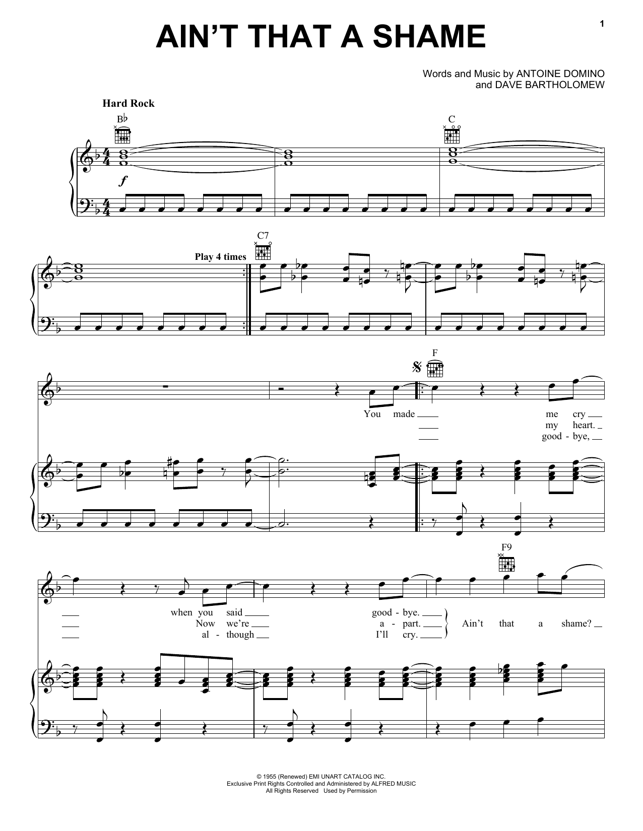 Product picture to:  Ain't That A Shame - Cheap Trick