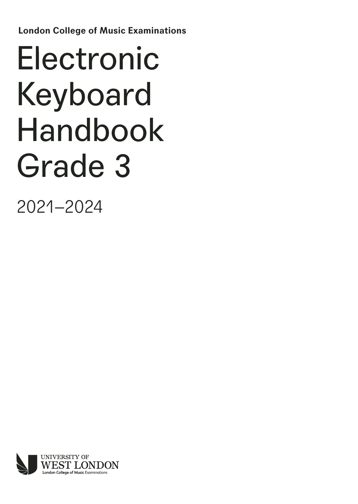 Produktgalerie: Seite 1 von 1 LCME Electronic Keyboard Handbook 2021 Grade 3, LCME