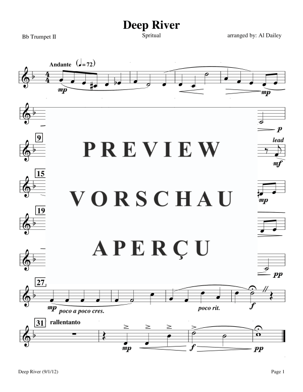 Produktgalerie: Seite 8 von 11 Deep River, , BlechblÀser Sextett