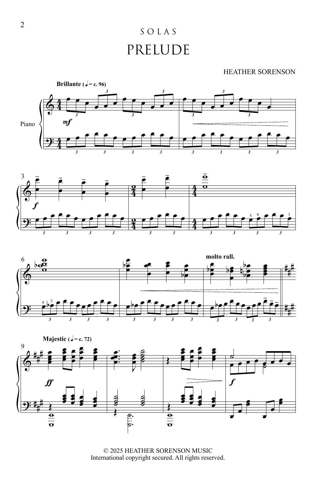 Produktgalerie: Seite 1 von 1 Solas, Heather Sorenson, Chor