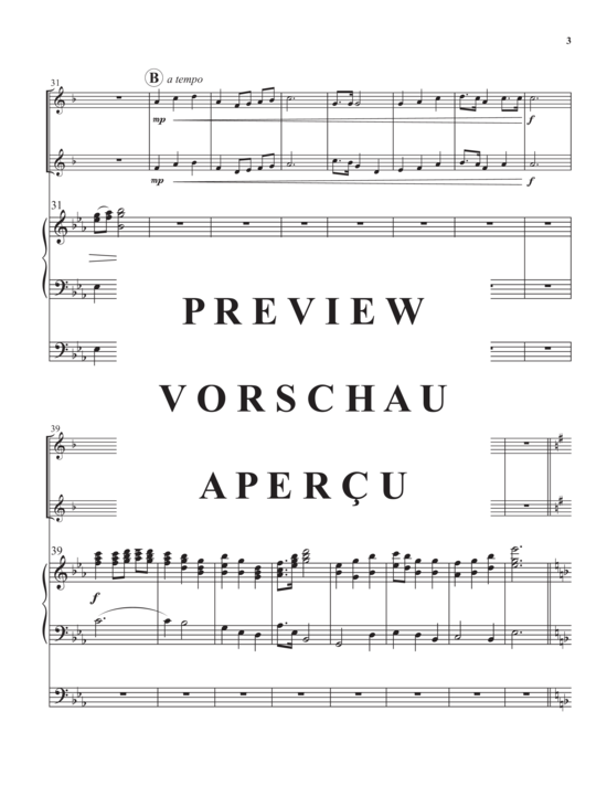Product gallery: Page 5 of 10 Be Thou My Vision (variations) , , Trio for 2 Trumpets in B-flat and Organ/Piano