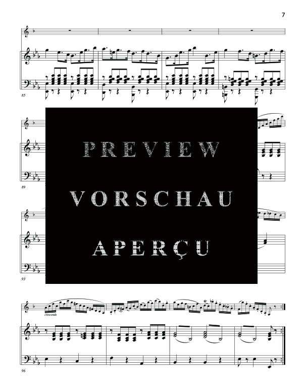 Product gallery: Page 11 of 11 Pensieri Belliniani - Fantasia, , (clarinet in Bb and piano)