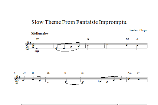 Product picture to: Fantasie Impromptu