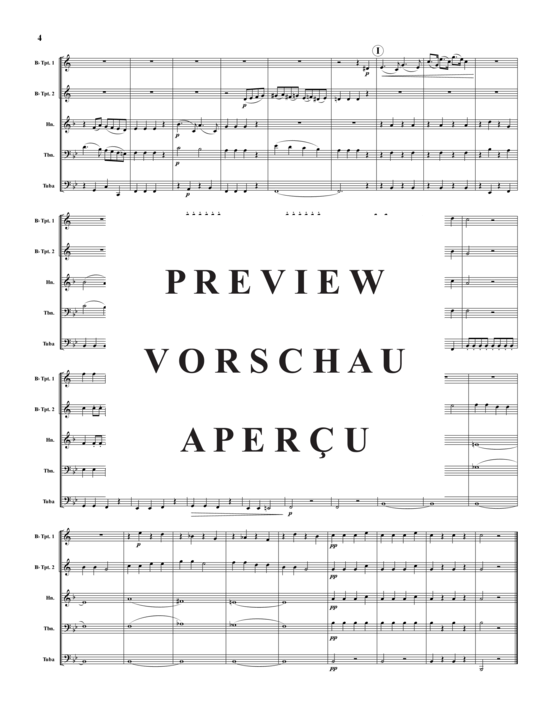 Produktgalerie: Seite 5 von 15 Surprise, 2.Satz , , (Blechbläserquintett)