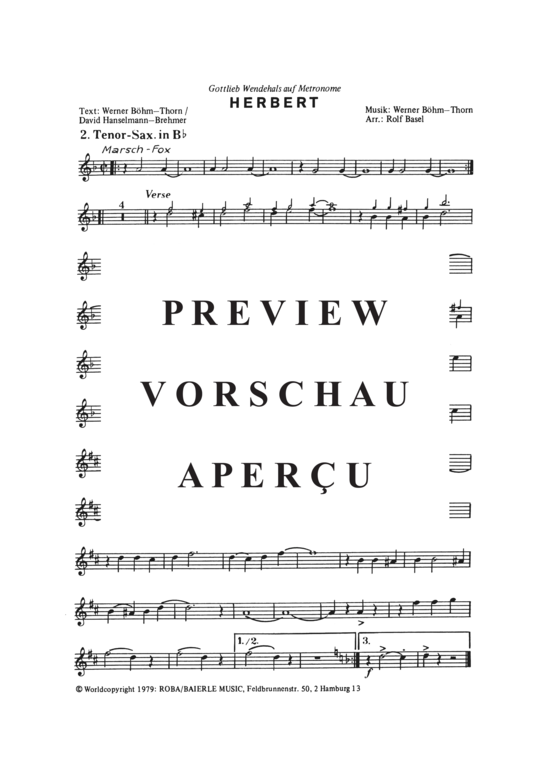 Produktgalerie: Seite 14 von 18 Herbert , Wendehals, Gottlieb, (Combo-Band)