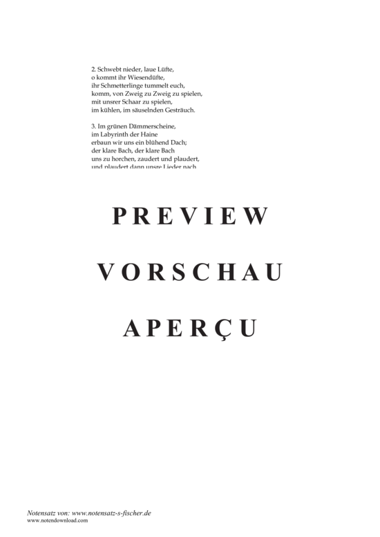 Product gallery: Page 3 of 3 Lied der Vöglein , , Piano and Voice
