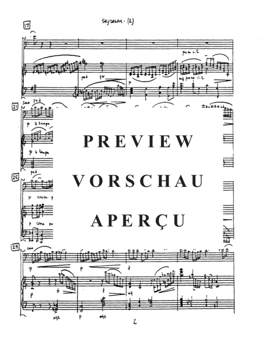 Product gallery: Page 4 of 8 Skydream , , (trombone/euphonium + piano)
