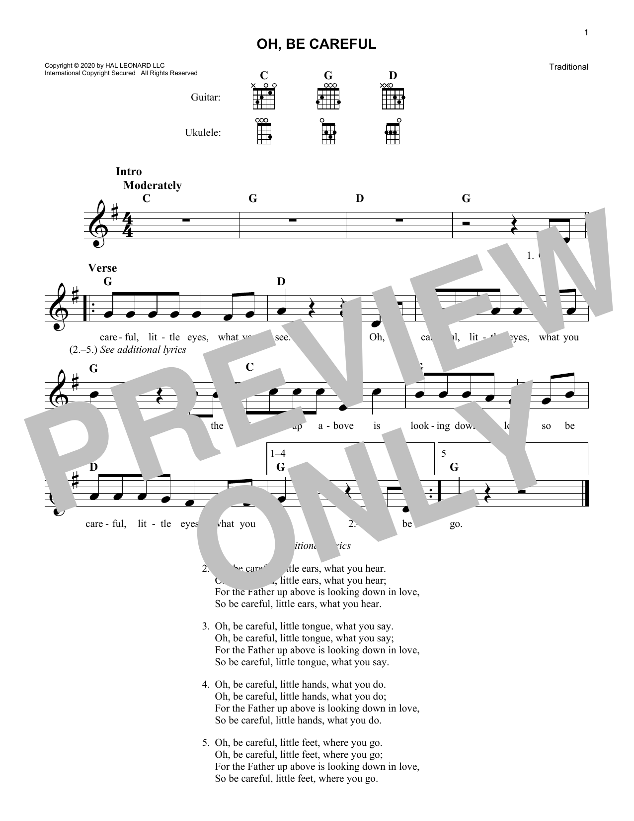 Produktbild zu: Oh, Be Careful