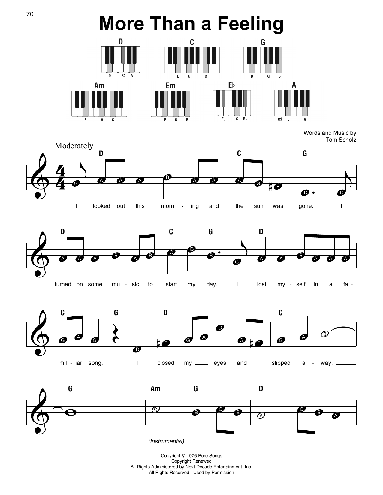 Produktbild zu: More Than A Feeling