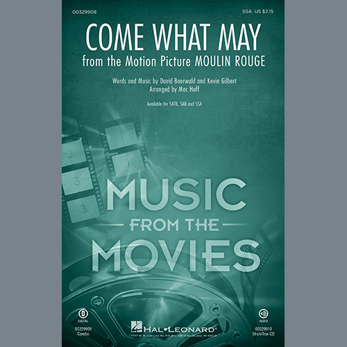 Produktbild zu: Come What May (from Moulin Rouge) (arr. Mac Huff)