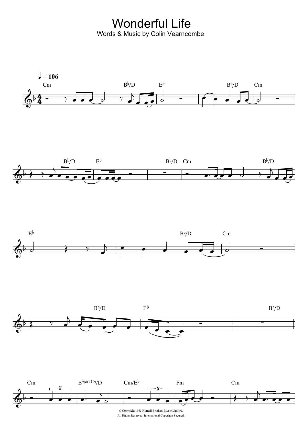 Product gallery: Page 1 of 1 Wonderful Life, Black