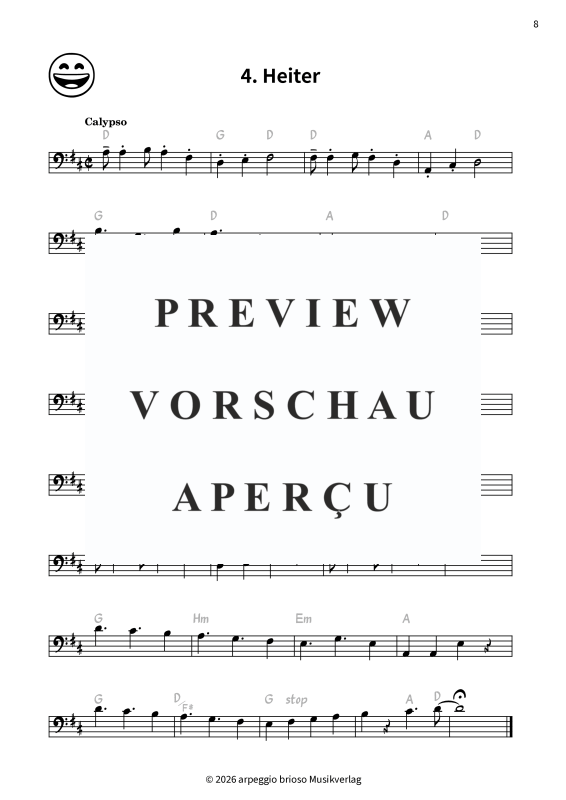 Product gallery: Page 10 of 11 Die Emoji-Suite - Smileys als Melodien für Tenorposaune, , Trombone Solo