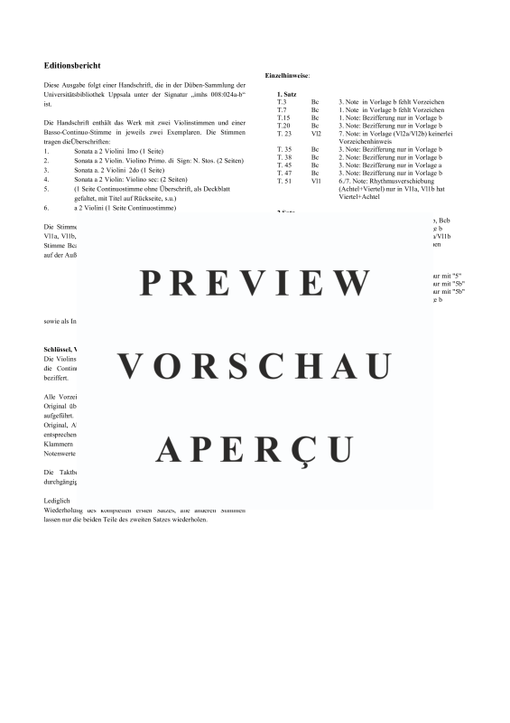 gallery: Sonata für 2 Violinen und b.c., , (Zwei Violinen und Basso Continuo)