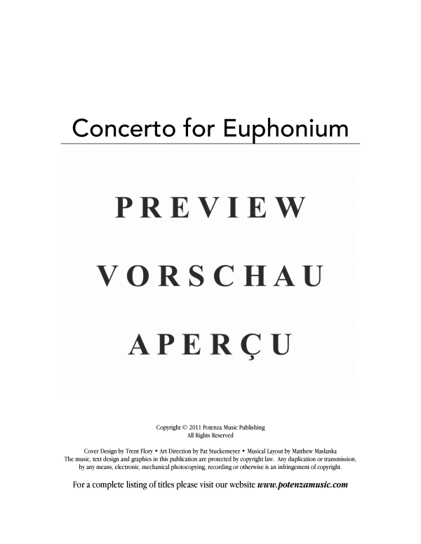 gallery: Concerto, , (Euphonium Solo und Brass Band)