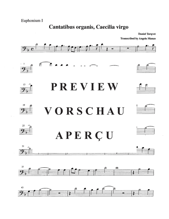 Product gallery: Page 16 of 21 Cantatibus organis, Caecilia virgo , , (Tuba Ensemble EEEETTTT)