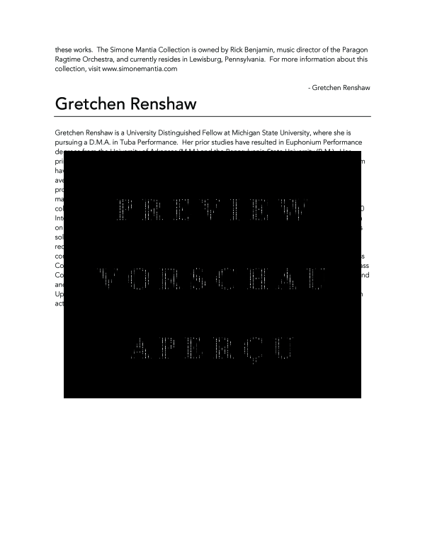 Product gallery: Page 6 of 11 Collection of Works for Euphonium and Piano, A, , (euphonium and piano)